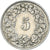 Monnaie, Suisse, 5 Rappen, 1952