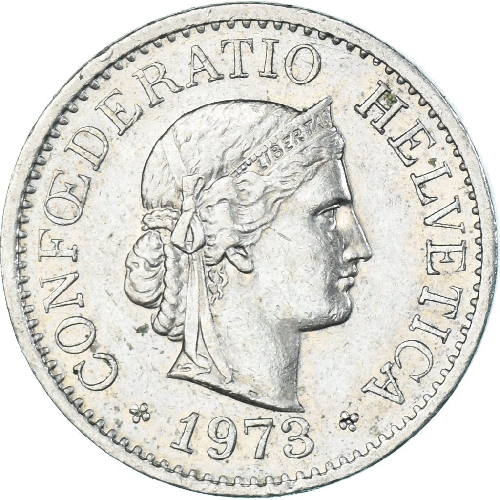 Monnaie, Suisse, 10 Rappen, 1973