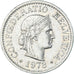 Monnaie, Suisse, 10 Rappen, 1973