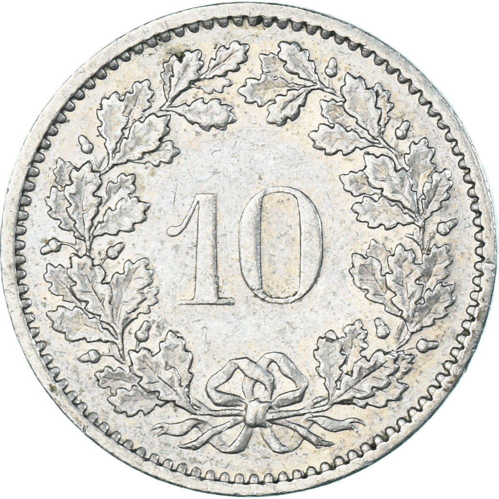 Monnaie, Suisse, 10 Rappen, 1973