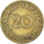 Coin, SAARLAND, 20 Franken, 1954
