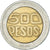 Moneta, Colombia, 500 Pesos, 1995