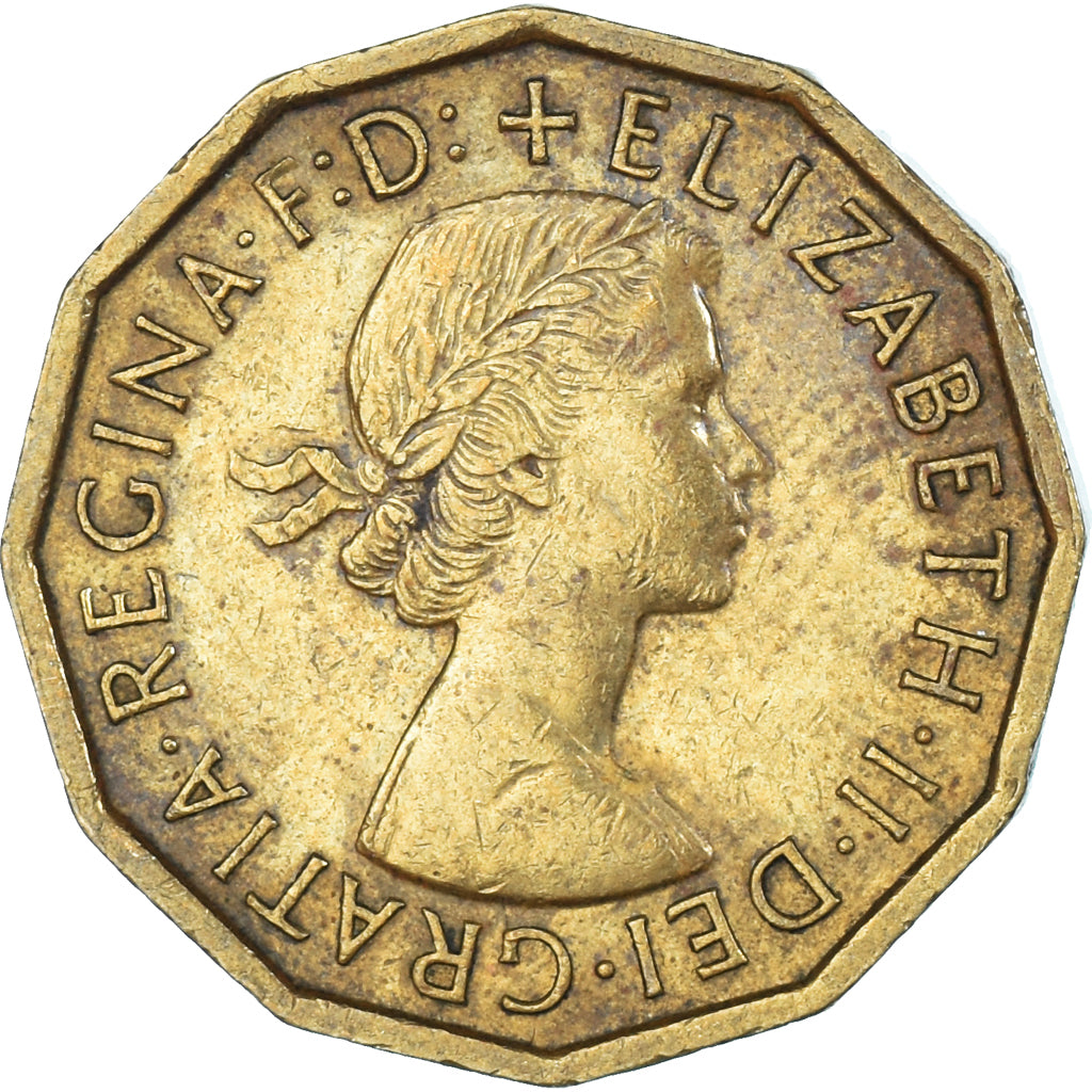 Moneta, Wielka Brytania, 3 Pence, 1960