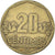 Münze, Peru, 20 Centimos, 2001