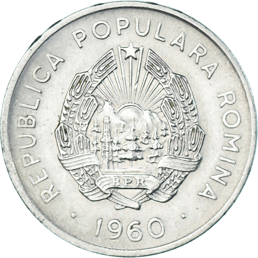 Monnaie, Roumanie, 15 Bani, 1960