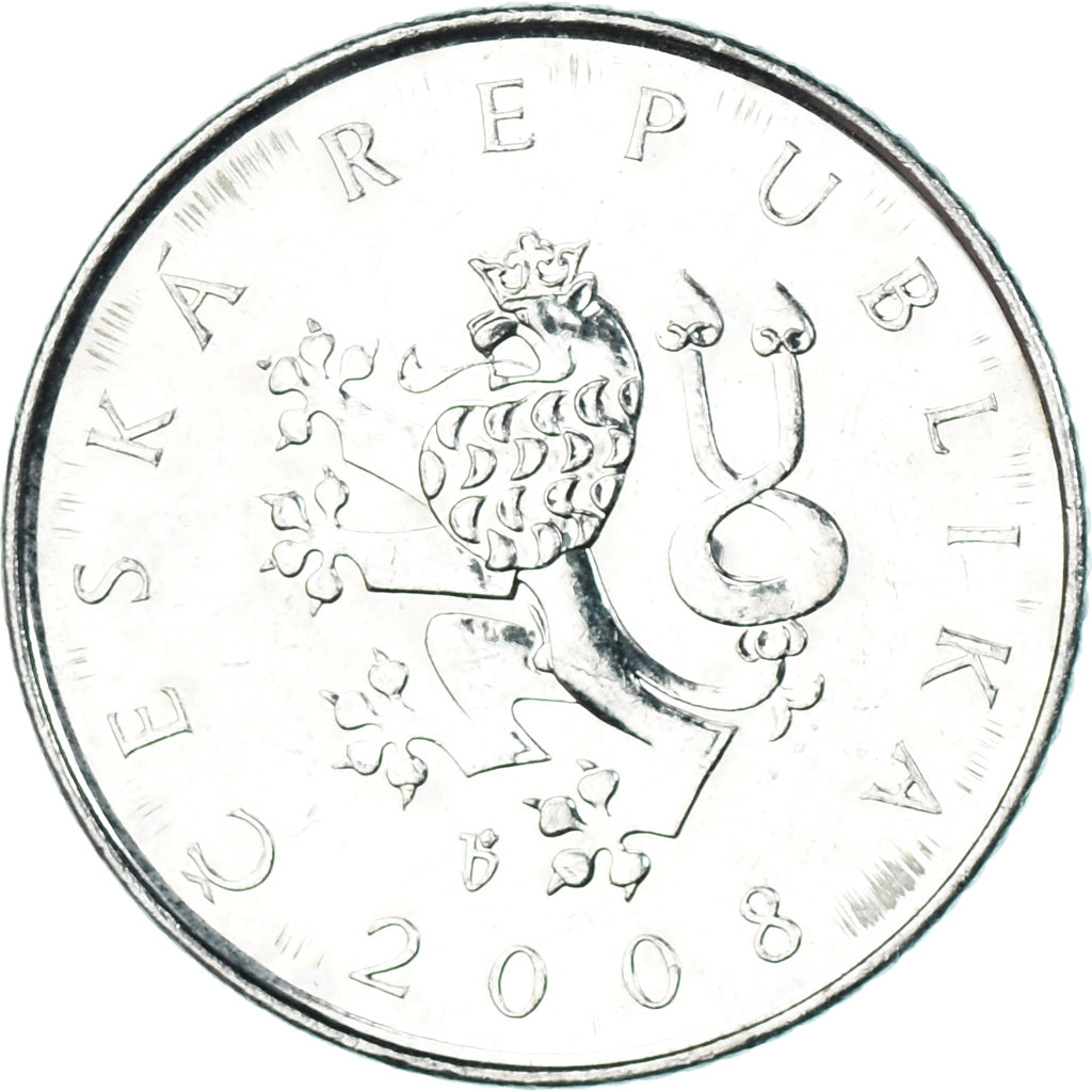 Moeda, República Checa, Koruna, 2008