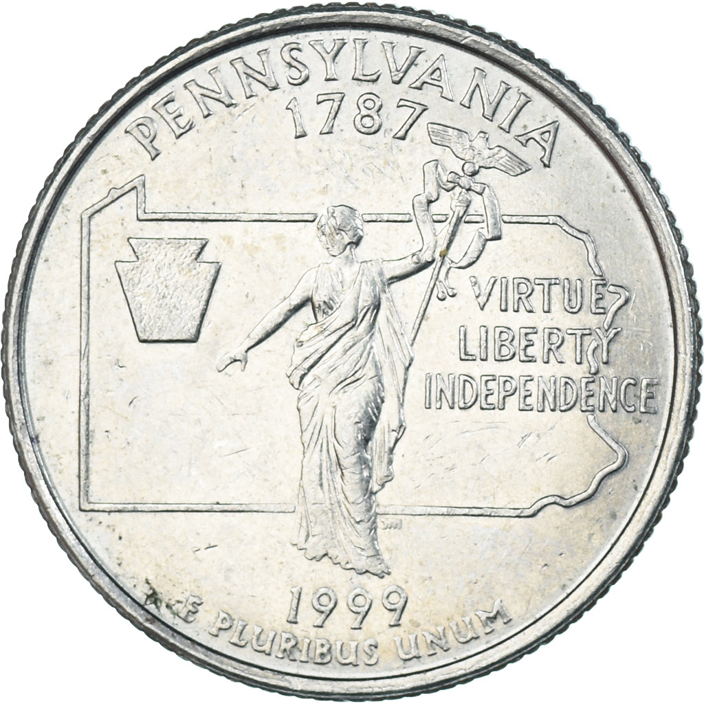 Moneta, Stati Uniti, Quarter, 1999