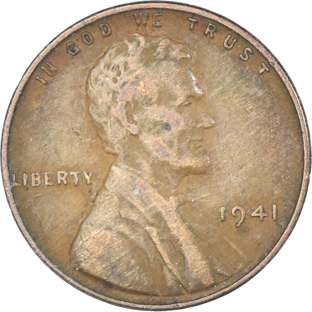 Moneta, Stati Uniti, Cent, 1941