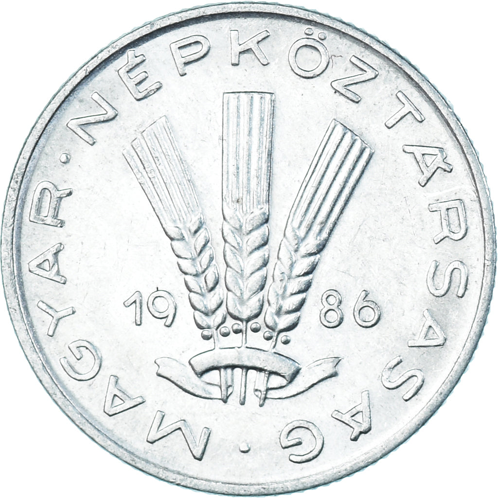 Coin, Hungary, 20 Fillér, 1986