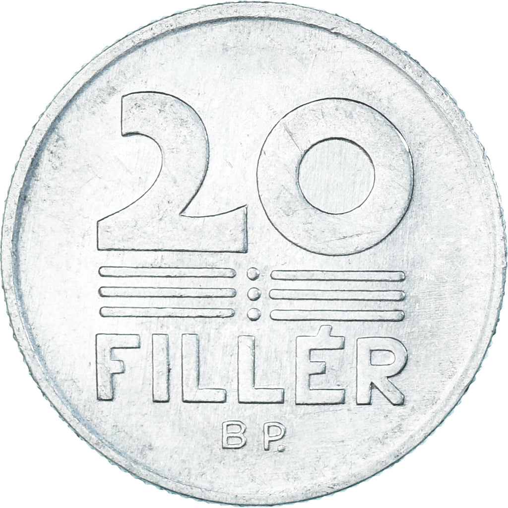 Coin, Hungary, 20 Fillér, 1986