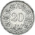 Monnaie, Suisse, 20 Rappen, 1931