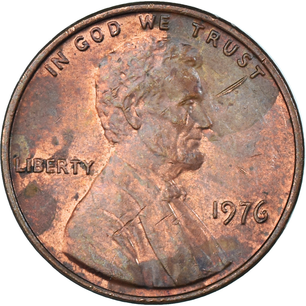 Moneta, Stati Uniti, Cent, 1976