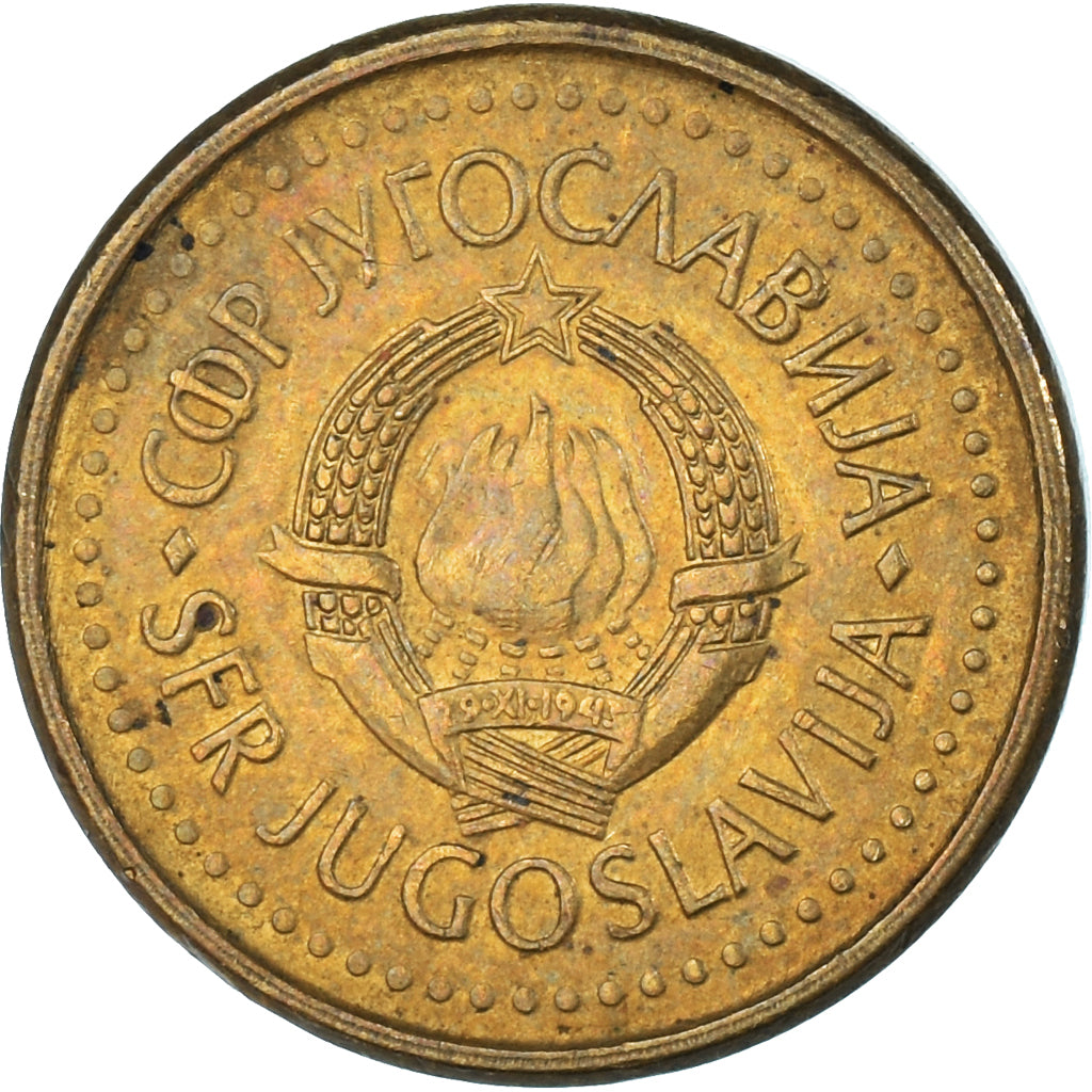 Monnaie, Yougoslavie, 10 Para, 1990