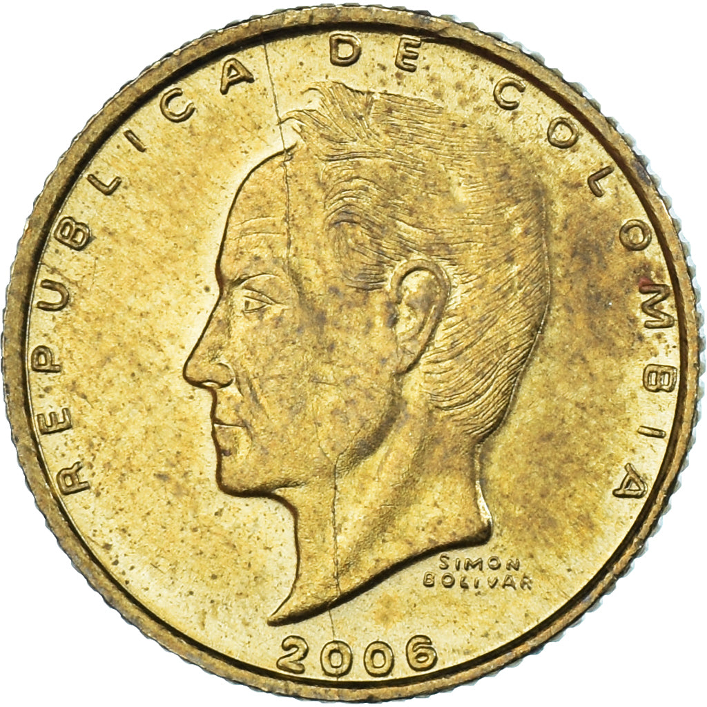 Moneta, Colombia, 20 Pesos, 2006