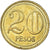 Moeda, Colômbia, 20 Pesos, 2006