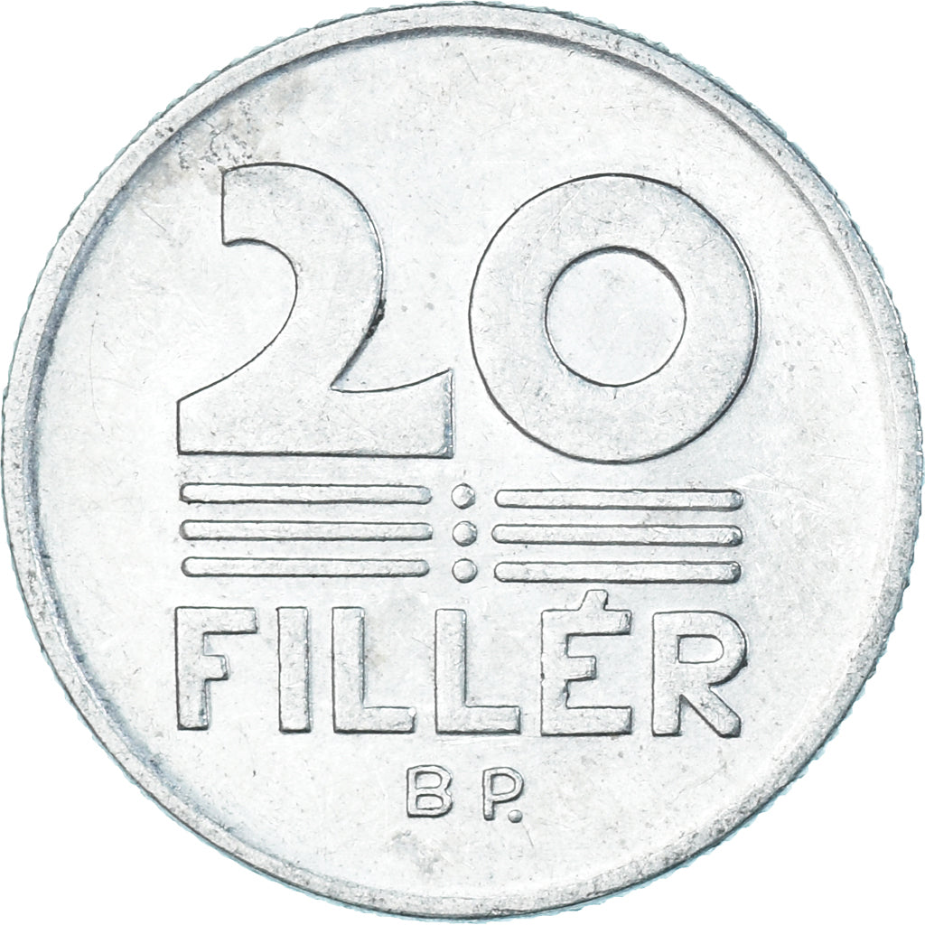 Moneta, Ungheria, 20 Fillér, 1984