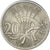 Moneda, Checoslovaquia, 20 Haleru, 1937