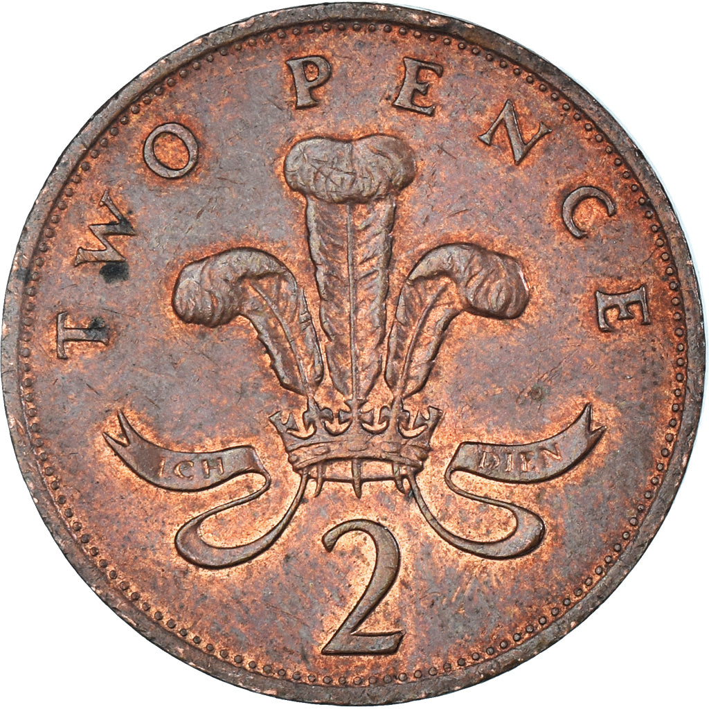 Coin, Great Britain, 2 Pence, 1991