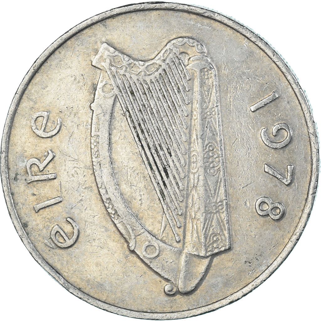 Moneta, Irlanda, 10 Pence, 1978