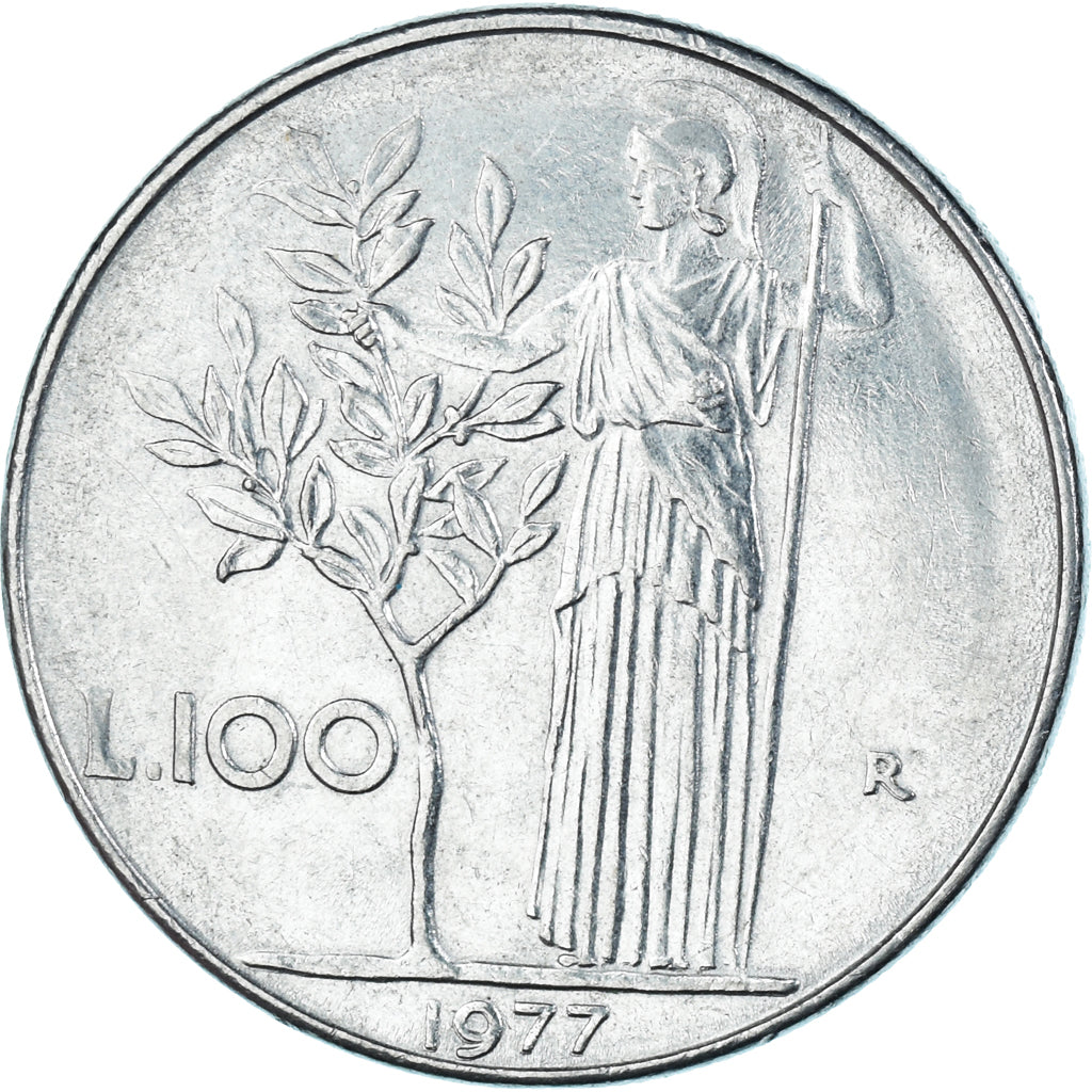 Moneta, Italia, 100 Lire, 1977