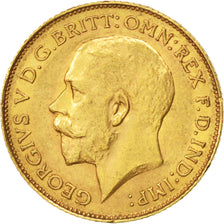 Afrique Du Sud, Georges V, 1/2 Souverain 1925 Pretoria, KM 20