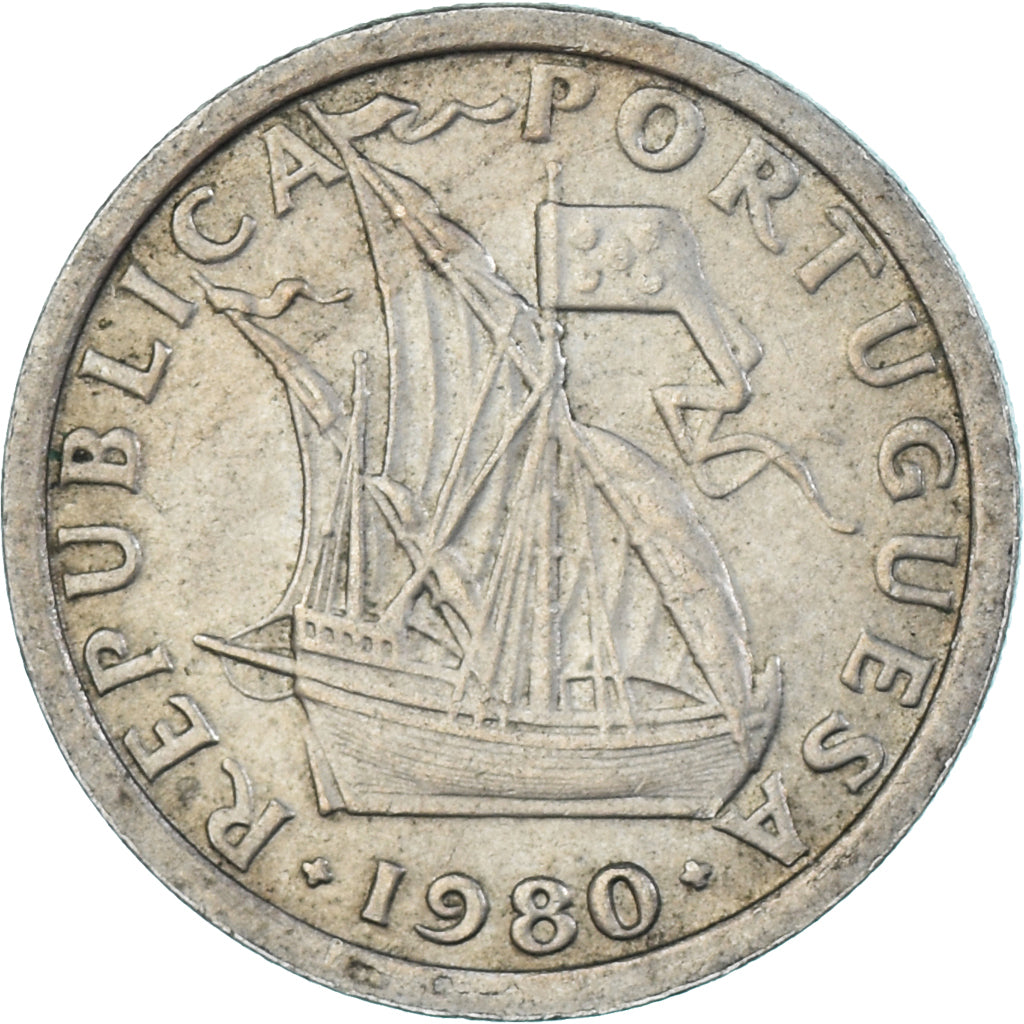 Moneta, Portogallo, 2-1/2 Escudos, 1980