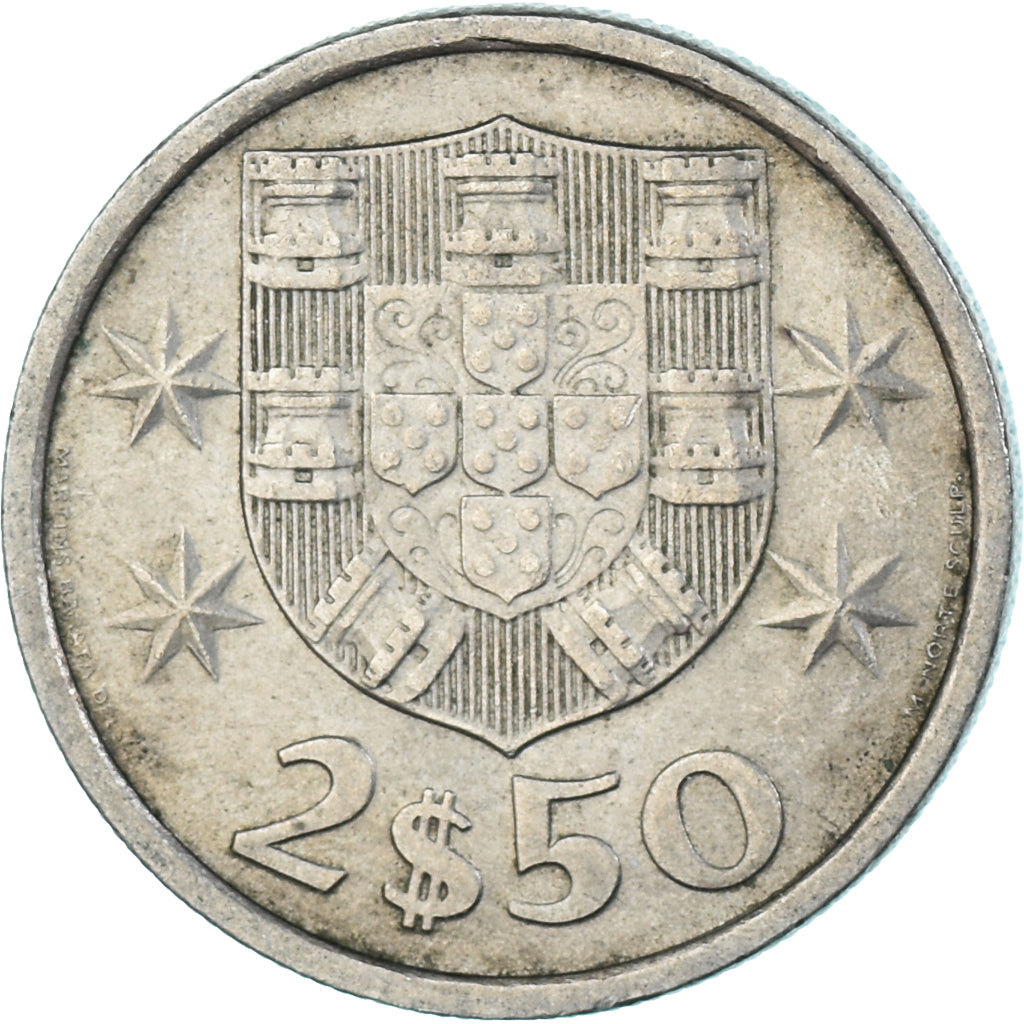 Moneta, Portogallo, 2-1/2 Escudos, 1980