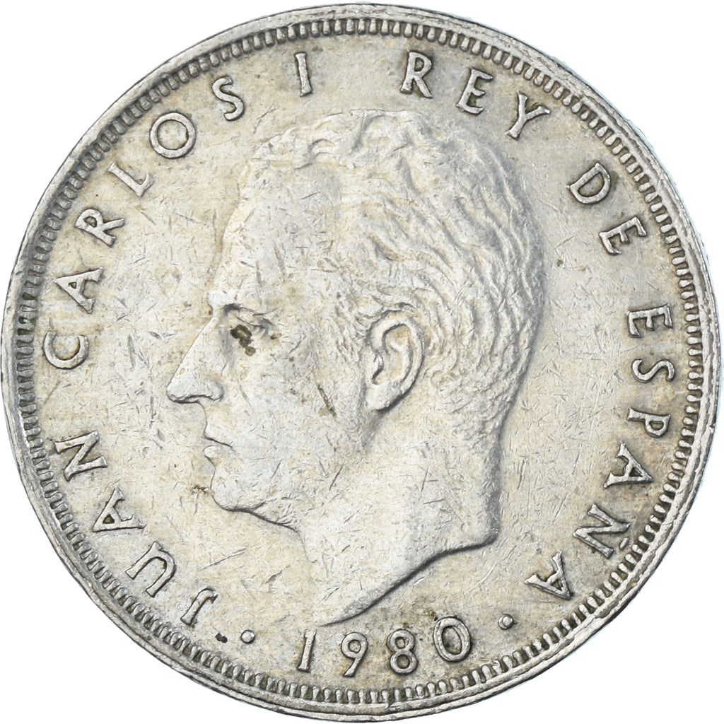 Moneta, Hiszpania, 25 Pesetas, 1980