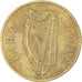 Monnaie, Irlande, 20 Pence, 1986