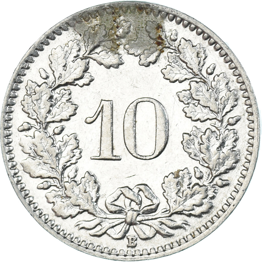 Monnaie, Suisse, 10 Rappen, 1939