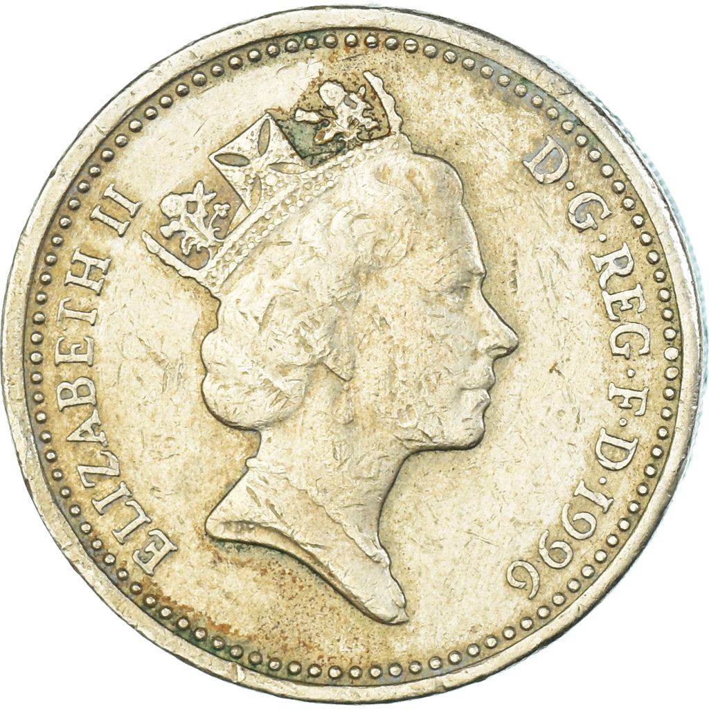Münze, Großbritannien, Pound, 1996