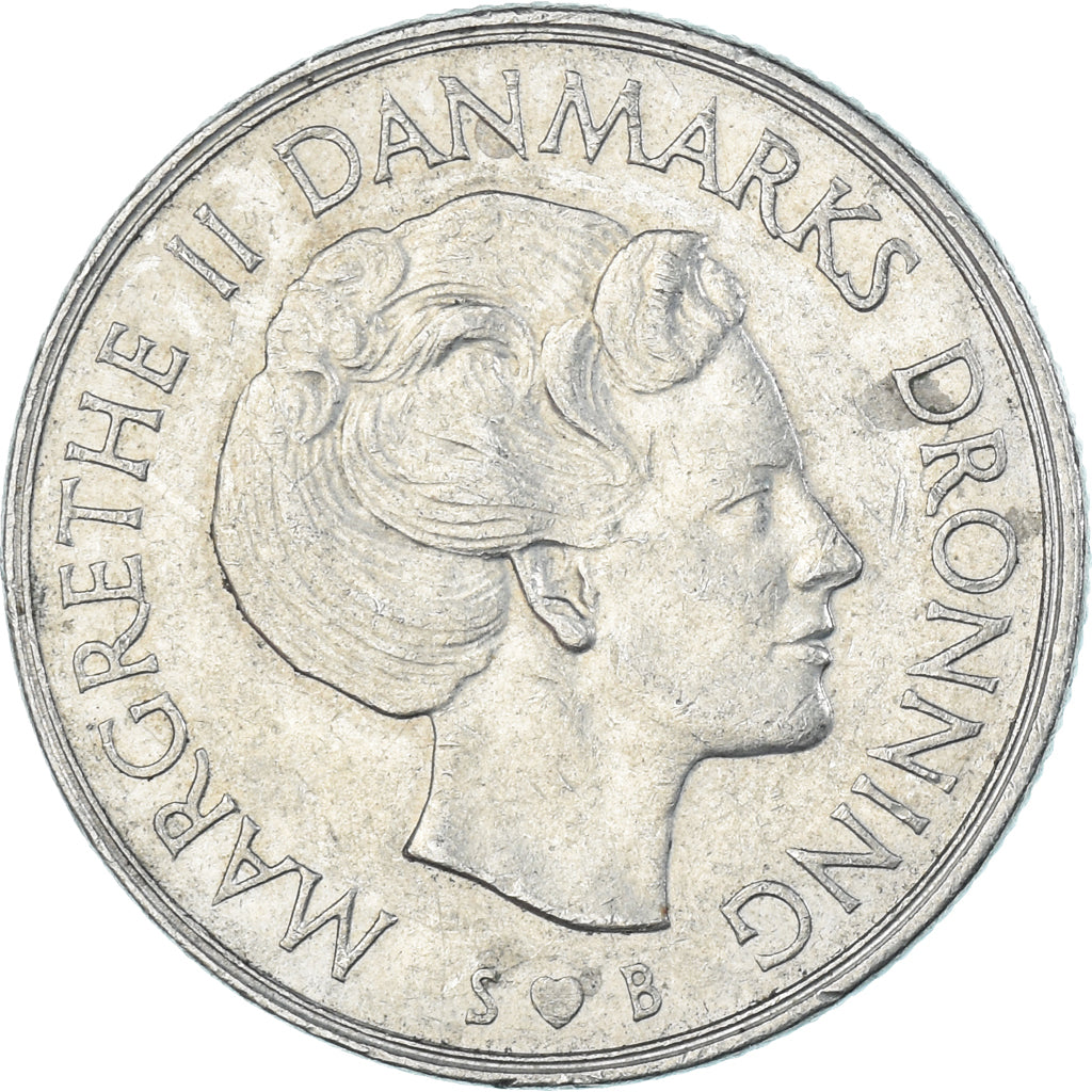 Münze, Dänemark, Krone, 1973