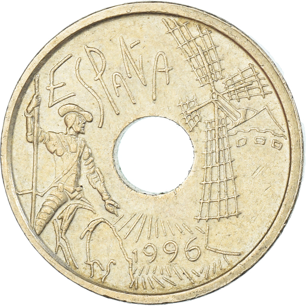 Coin, Spain, 25 Pesetas, 1996