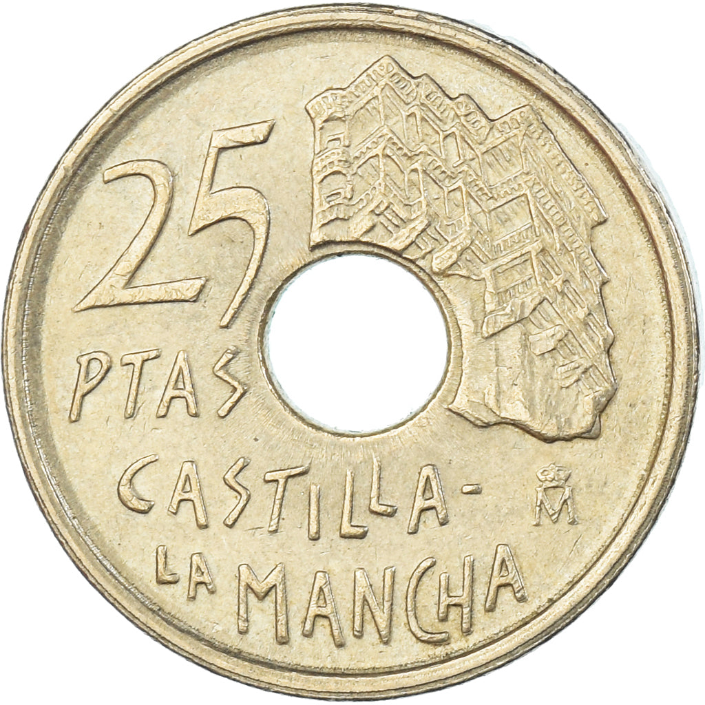 Coin, Spain, 25 Pesetas, 1996