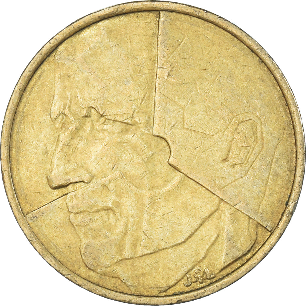 Münze, Belgien, 5 Francs, 5 Frank, 1986