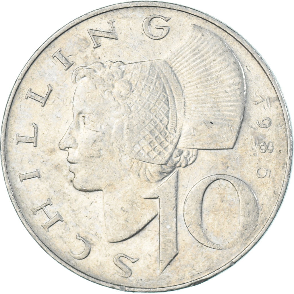 Coin, Austria, 10 Schilling, 1985