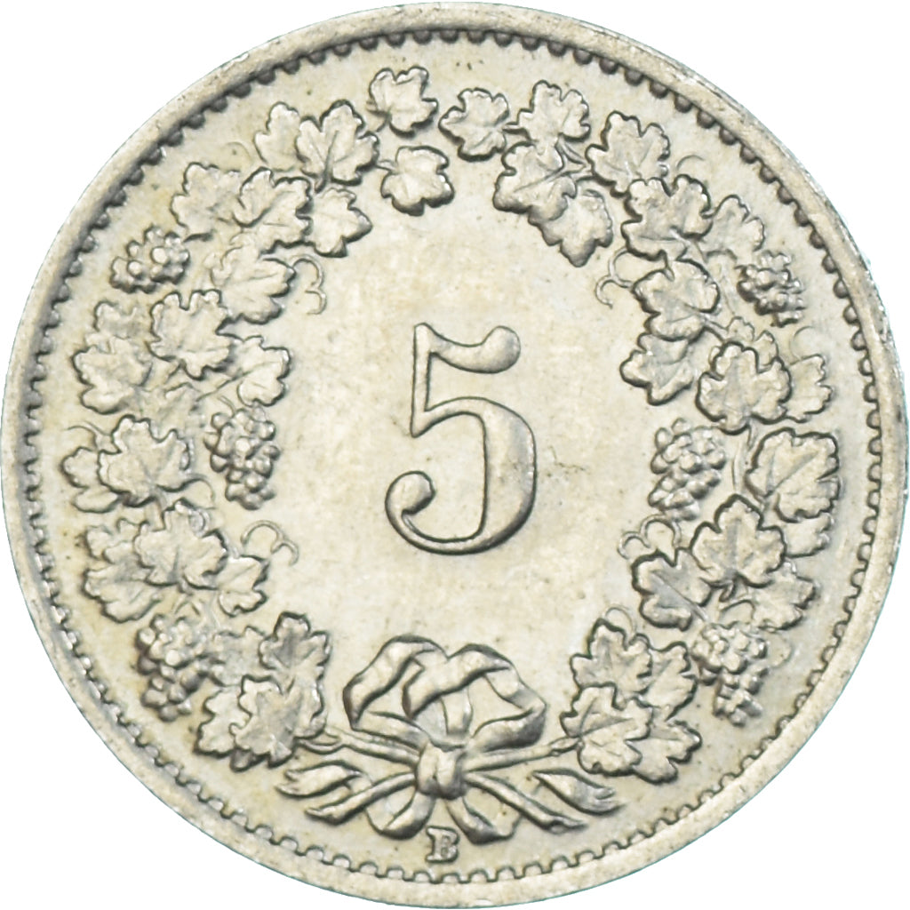 Moneda, Suiza, 5 Rappen, 1946