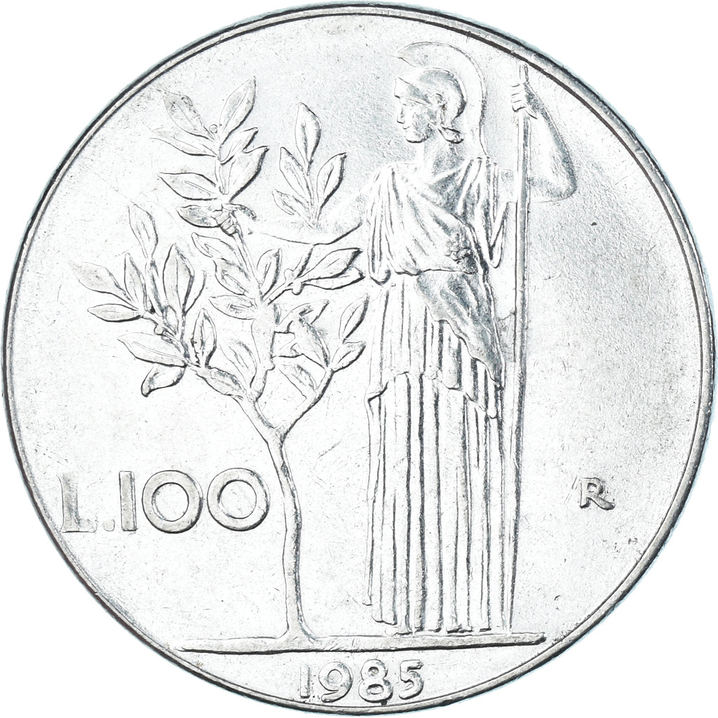 Coin, Italy, 100 Lire, 1985