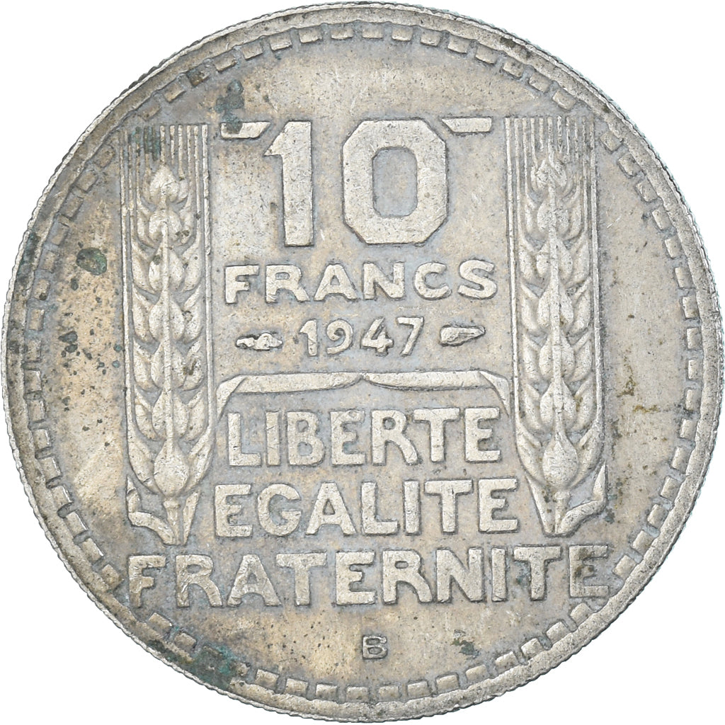 Moneda, Francia, 10 Francs, 1947