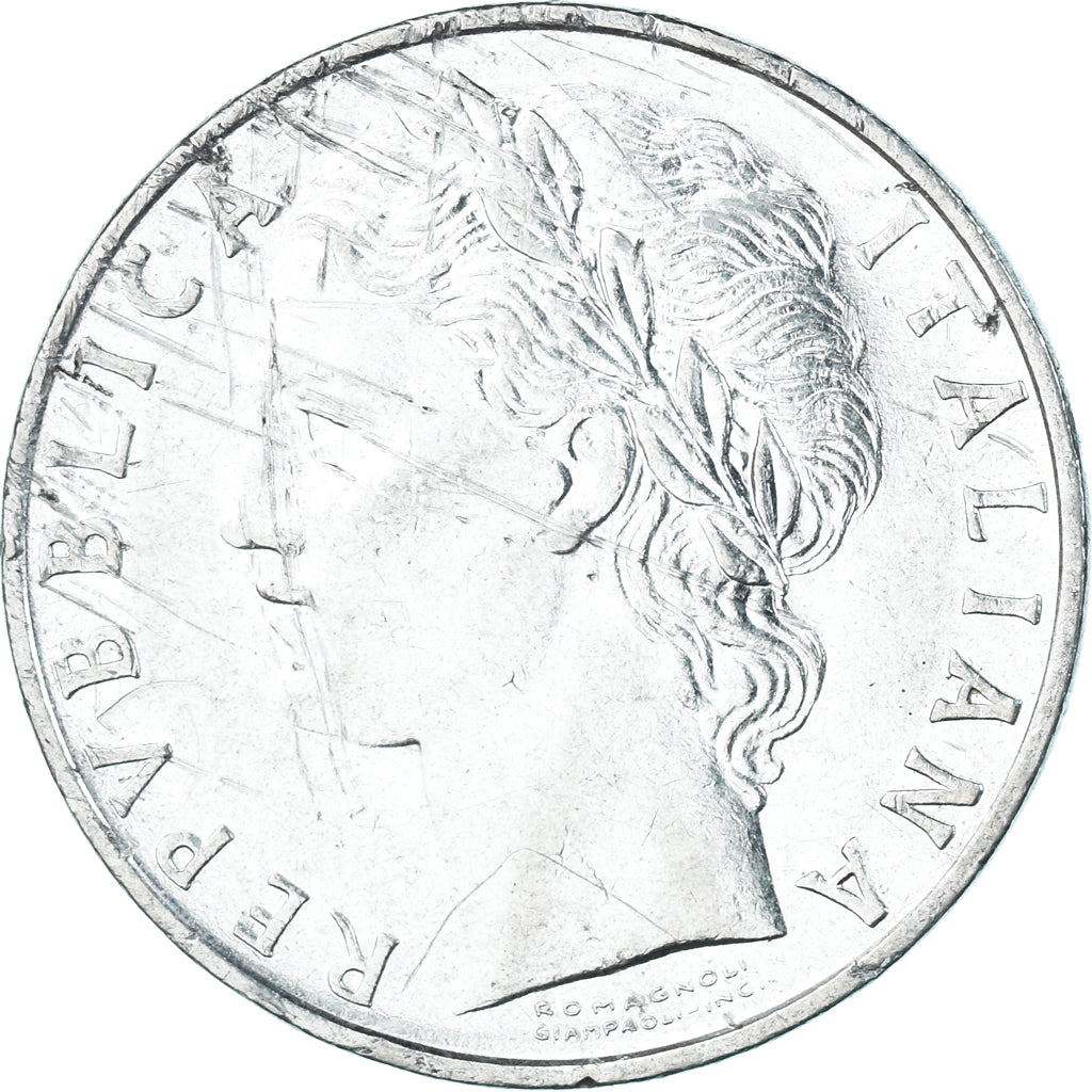 Münze, Italien, 100 Lire, 1975