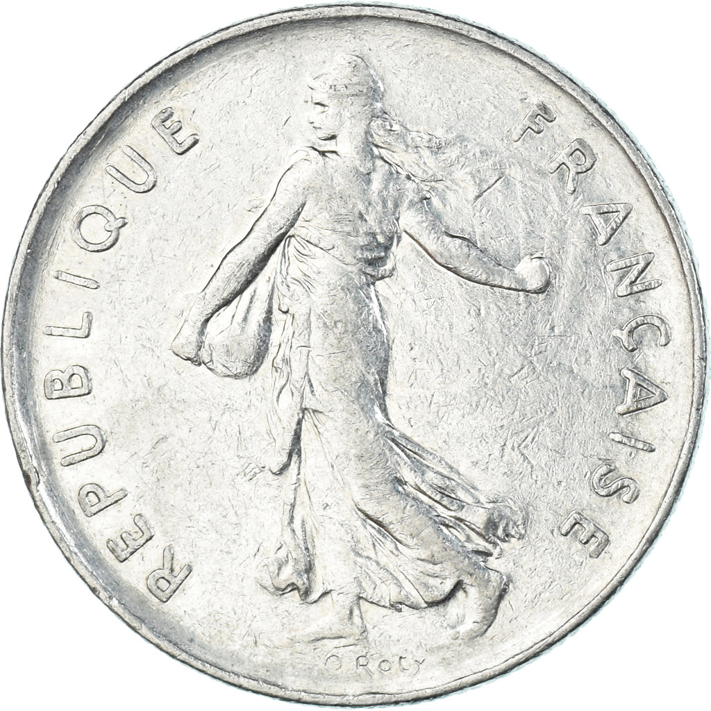 Moneda, Francia, 5 Francs, 1972