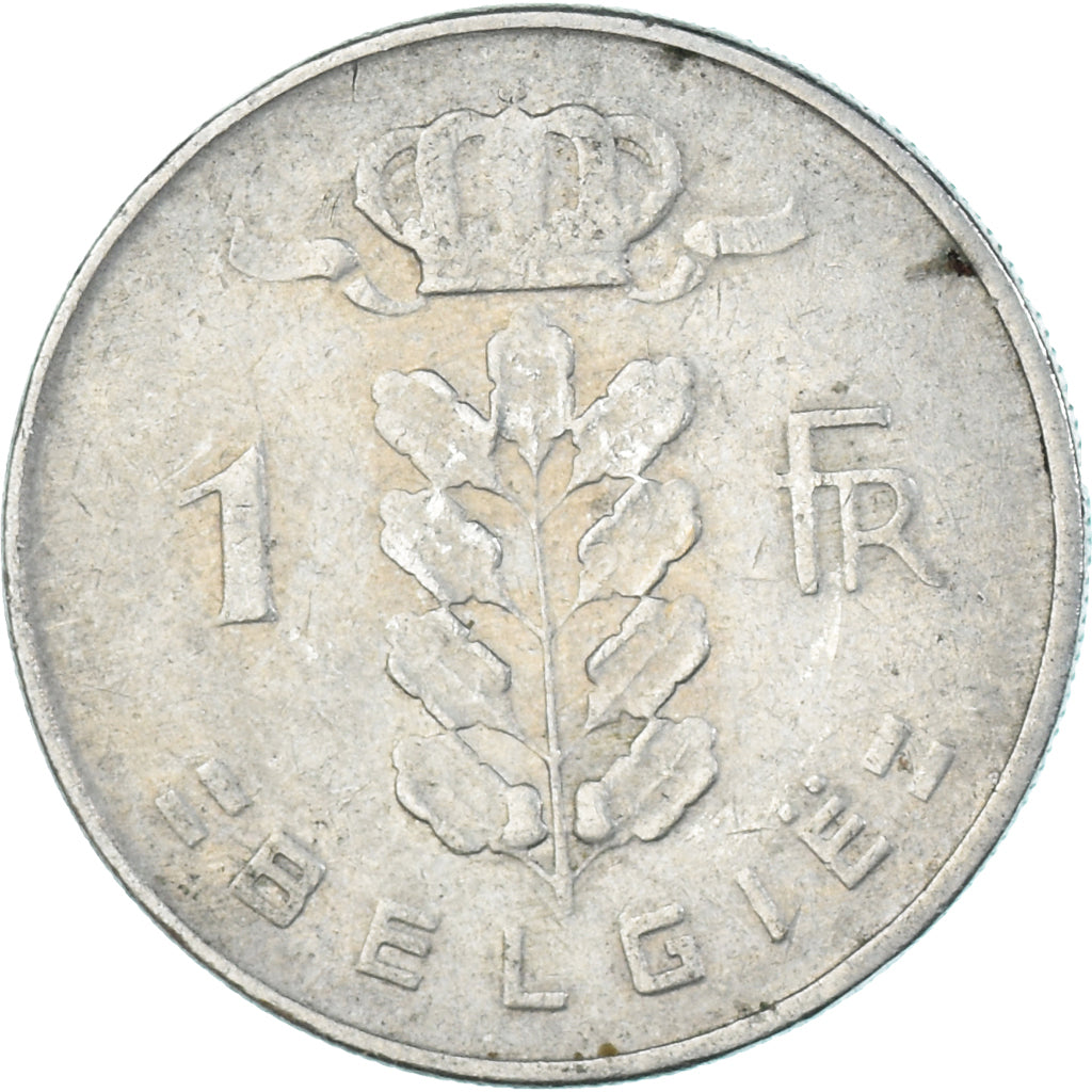 Münze, Belgien, Franc, 1965