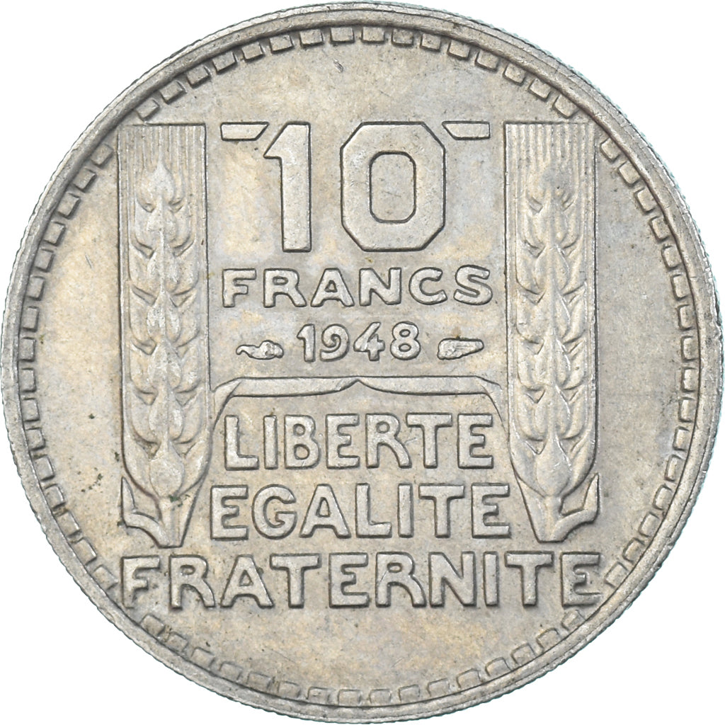 Moneda, Francia, 10 Francs, 1948