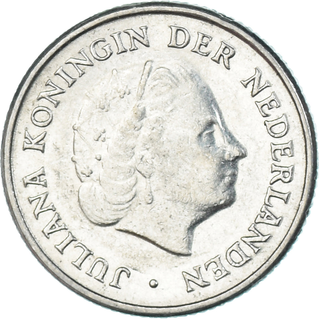 Moneta, Paesi Bassi, 10 Cents, 1968