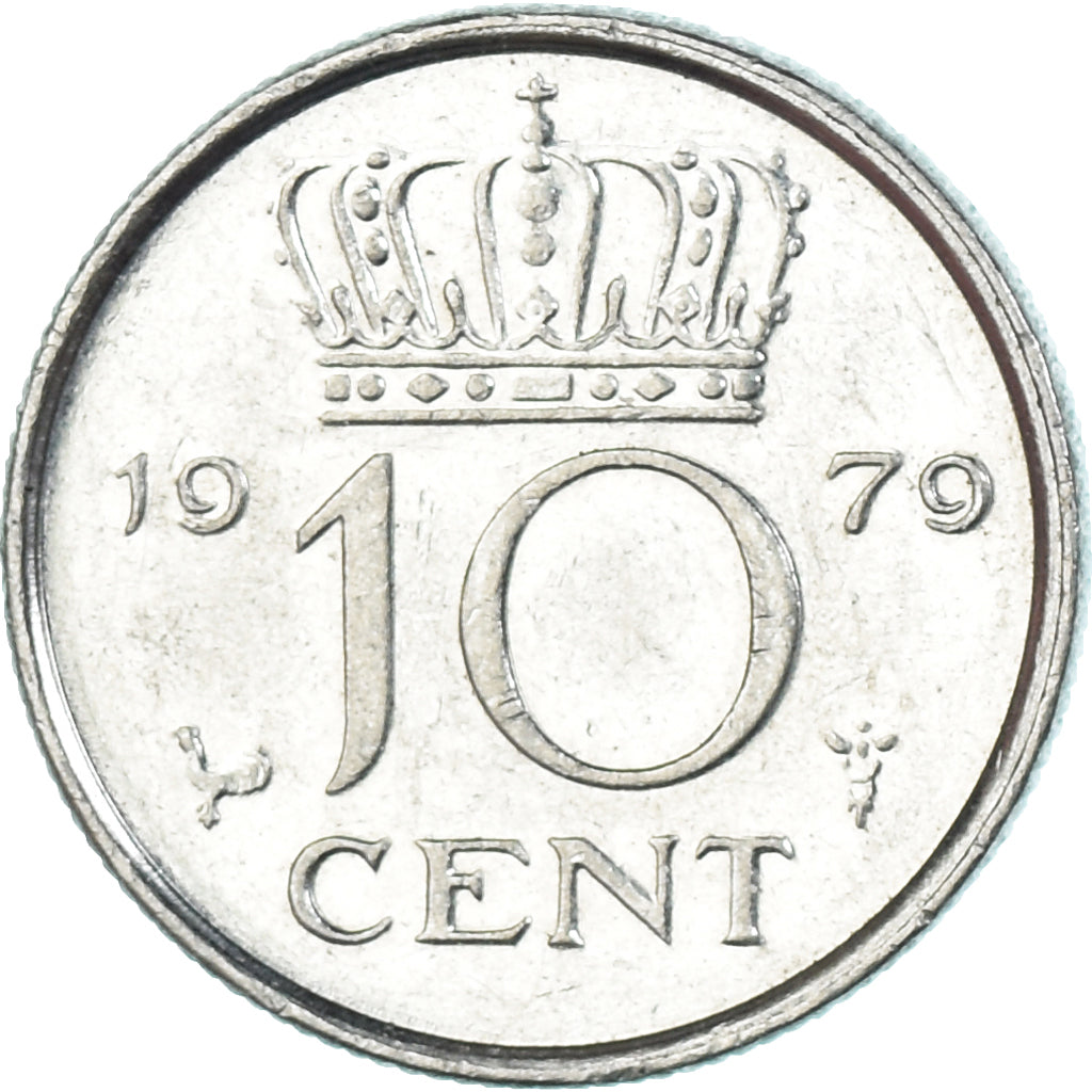 Moneta, Paesi Bassi, 10 Cents, 1979