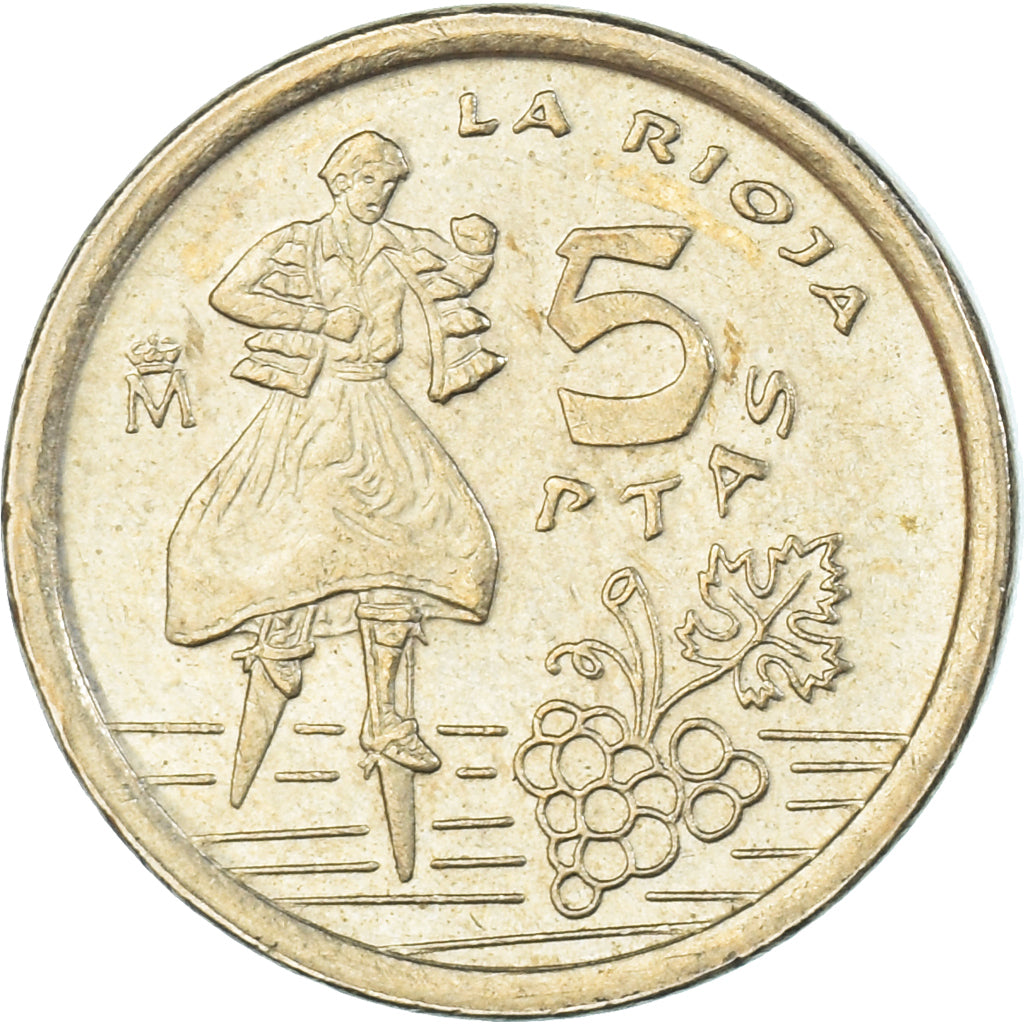 Munten, Spanje, 5 Pesetas, 1996