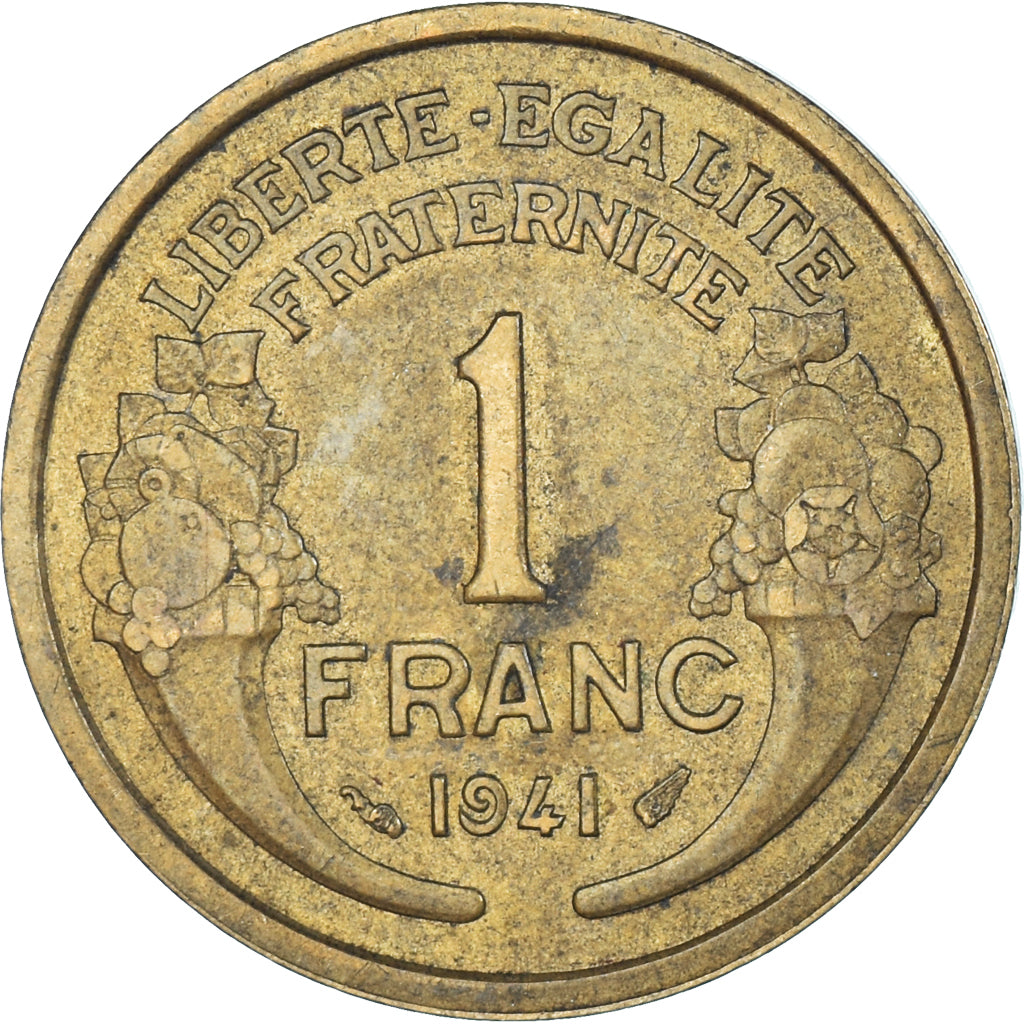 Moneta, Francja, Franc, 1941
