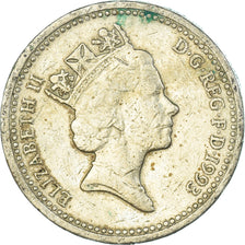 Coin, Great Britain, Pound, 1993