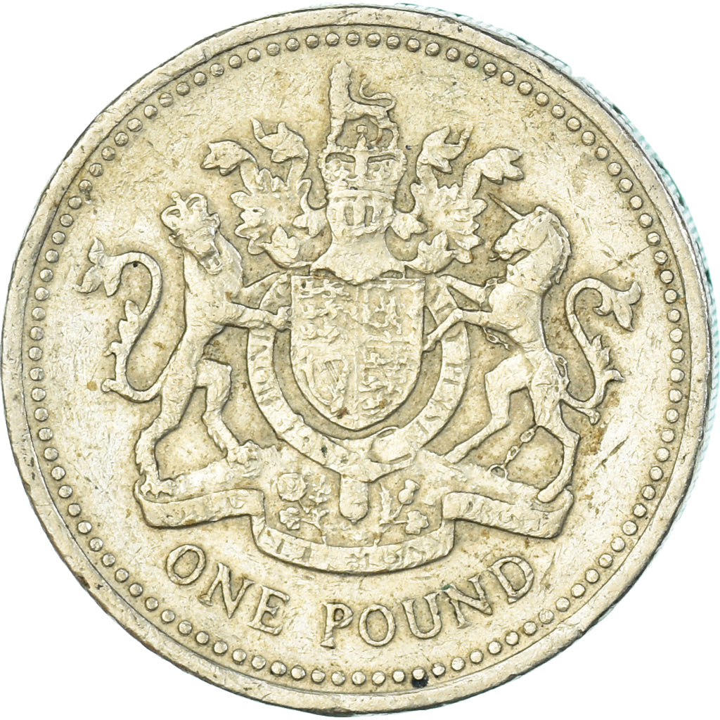 Coin, Great Britain, Pound, 1993