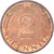 Coin, Germany, 2 Pfennig, 1972
